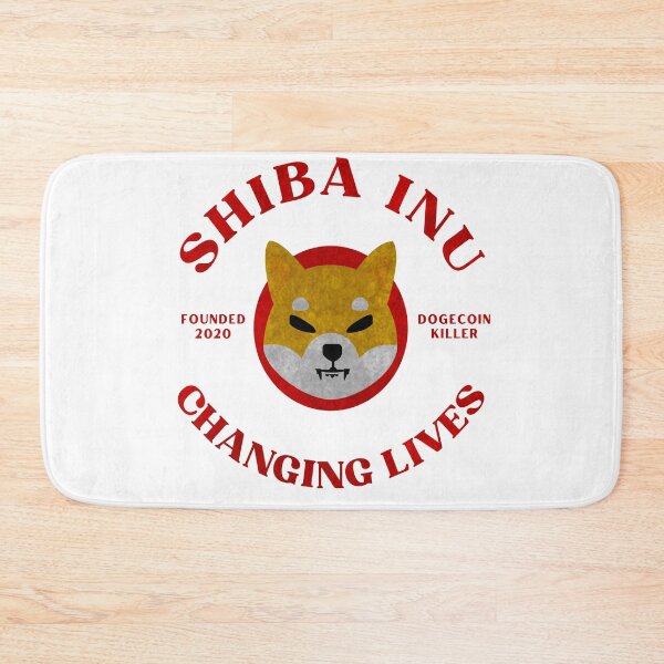 Item preview, Wethered Shiba Inu Changing Lives Crypto Design designed and sold by Funny-Tees4U.