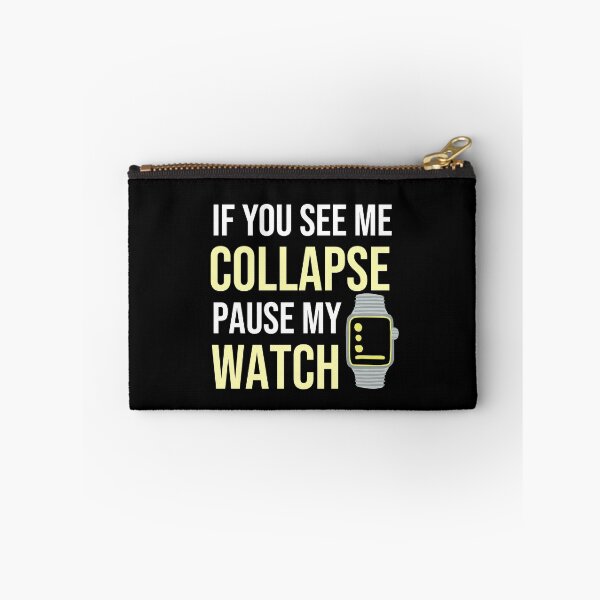 Item preview, If I Collapse Please Pause My Watch - Funny Running designed and sold by Raminovitch.
