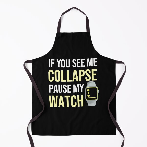 Item preview, If I Collapse Please Pause My Watch - Funny Running designed and sold by Raminovitch.