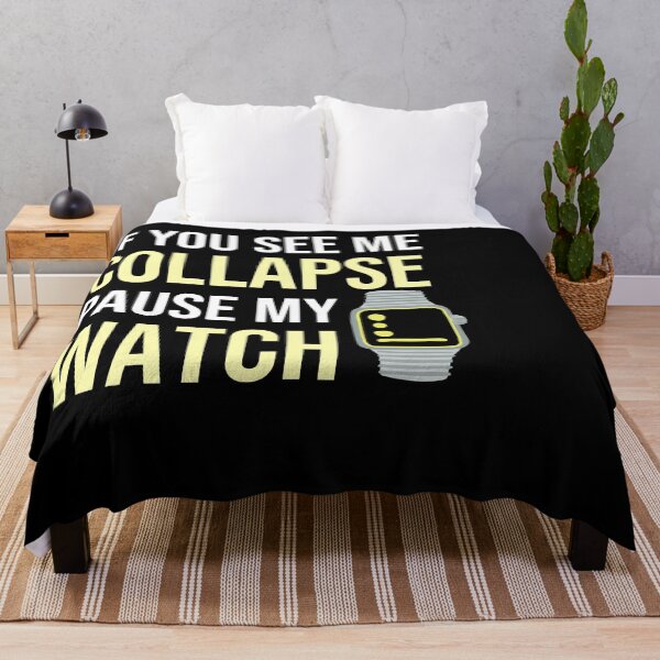 Item preview, If I Collapse Please Pause My Watch - Funny Running designed and sold by Raminovitch.