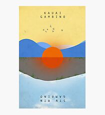 KAUAI Modified Text Photographic Print