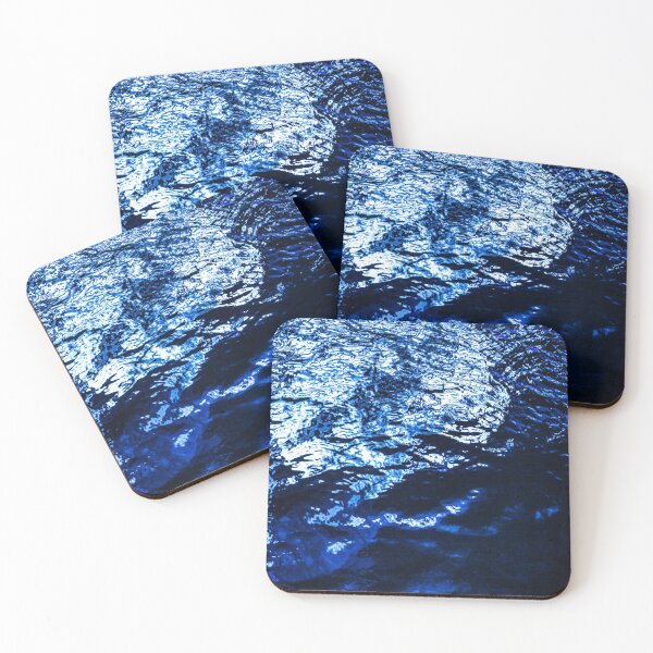 Item preview, Actual Ocean Blue Abstract Beautiful Waves For Explore Adventure - Oacian blue designed and sold by lodarohit.