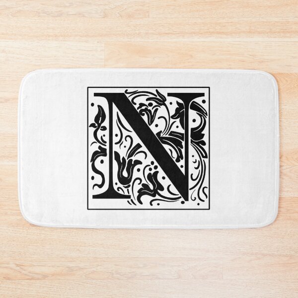 Item preview, Illuminated Initial N designed and sold by rogue-design.