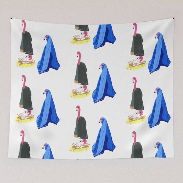 Item preview, Natividad de Navidad Flamingo designed and sold by Matthew Dodd.