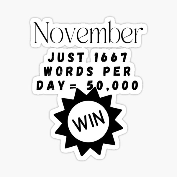 Item preview, November Write Your Novel Design For Authors designed and sold by StormyMuse.
