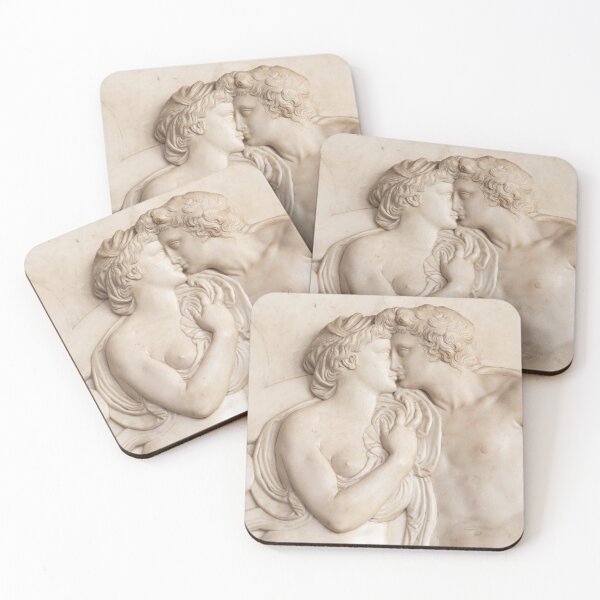 Item preview, Fountain in Florence, Italy. Ancient sculpture with kissing couple. Florentine art 16th Cent. designed and sold by Paolo Modena Photography    -   Fine Italian Art.