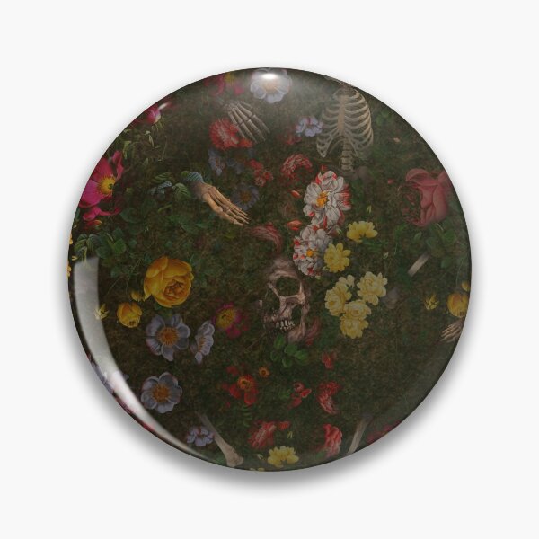 Item preview, Bones Garden - Digital Collage Pattern designed and sold by DoggoTankDesign.