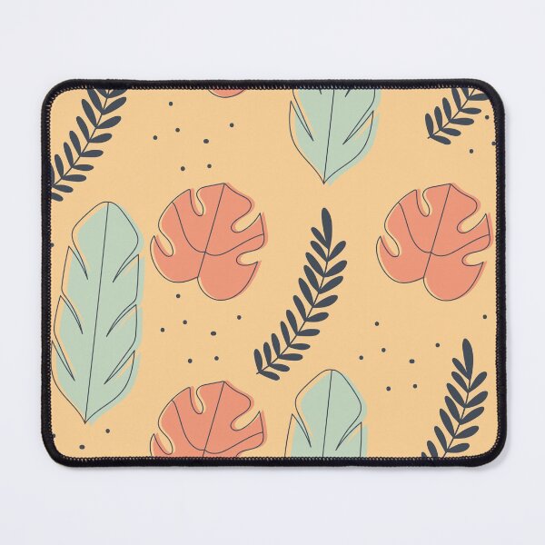Item preview, tropical Leaf art pattern  designed and sold by cruzzcreation.