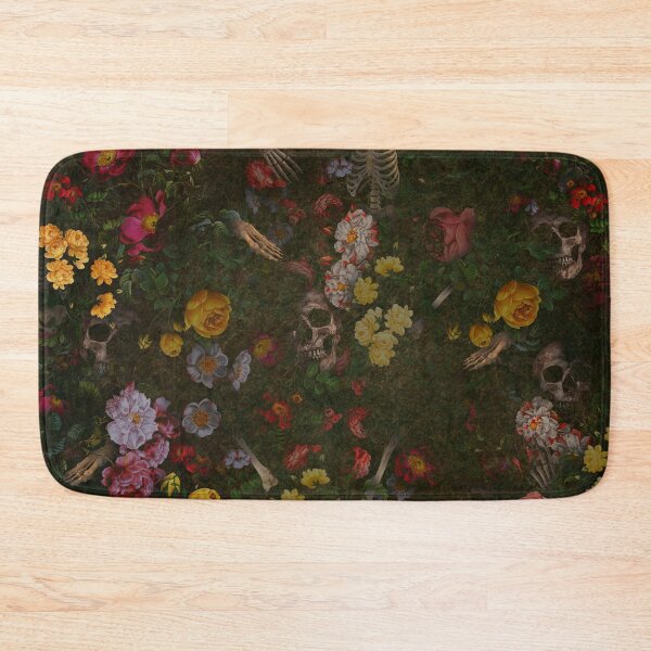 Item preview, Bones Garden - Digital Collage Pattern designed and sold by DoggoTankDesign.
