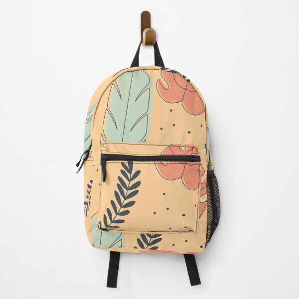Item preview, tropical Leaf art pattern designed and sold by cruzzcreation.