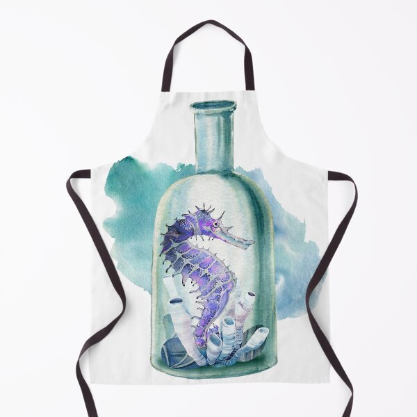 Item preview, Seahorse In A Bottle designed and sold by mushizaman.