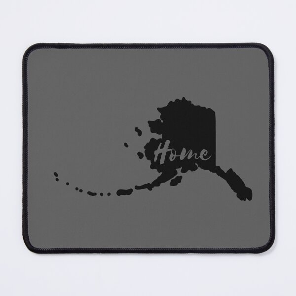 Item preview, Alaska Cursive Home State Outline designed and sold by KARAKATE.