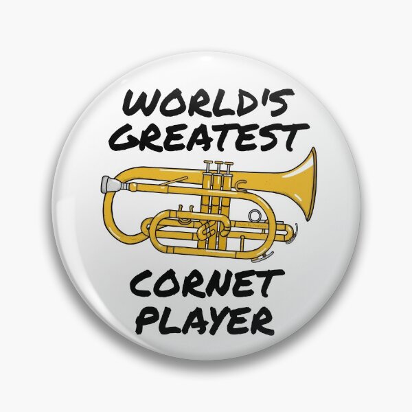 Item preview, World's Greatest Cornet Player Cornetist Brass Musician Funny designed and sold by doodlerob.