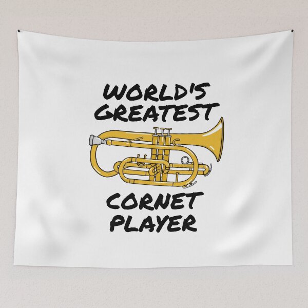 Item preview, World's Greatest Cornet Player Cornetist Brass Musician Funny designed and sold by doodlerob.