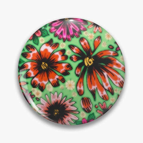 Item preview, flowers designed and sold by katherinedraws.