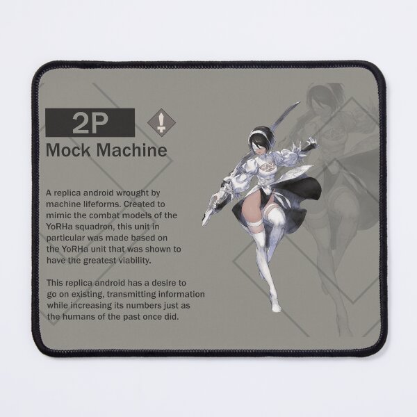 Item preview, 2P - Mock Machine (Nier Reincarnation) designed and sold by VelvetZone.