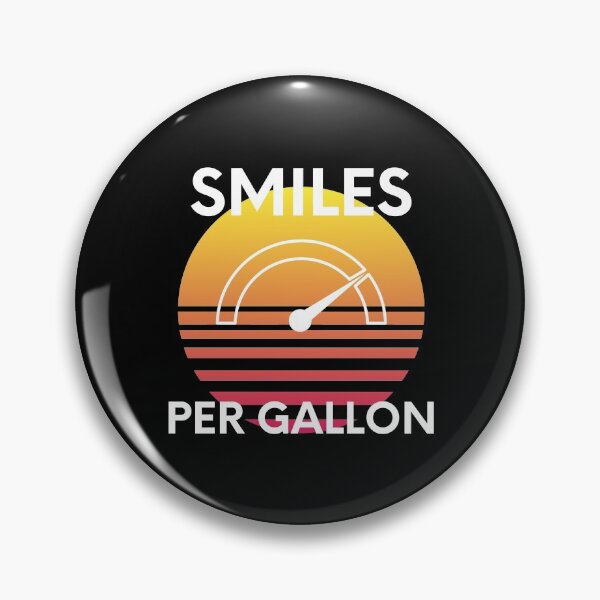 Item preview, Smiles Per Gallon V8 Poor Gas Mileage Car Enthusiast Saying designed and sold by EllConApparel.