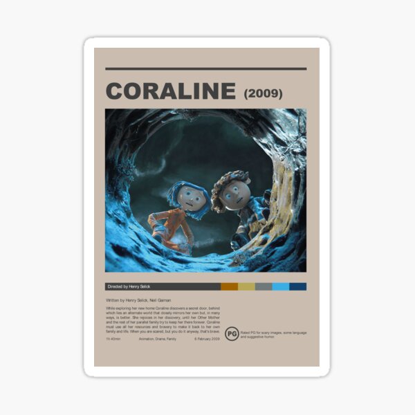 Artikel-Vorschau von Coraline (2009) Vintage Filmplakat, designt und verkauft von Undisclosed Aesthetic.