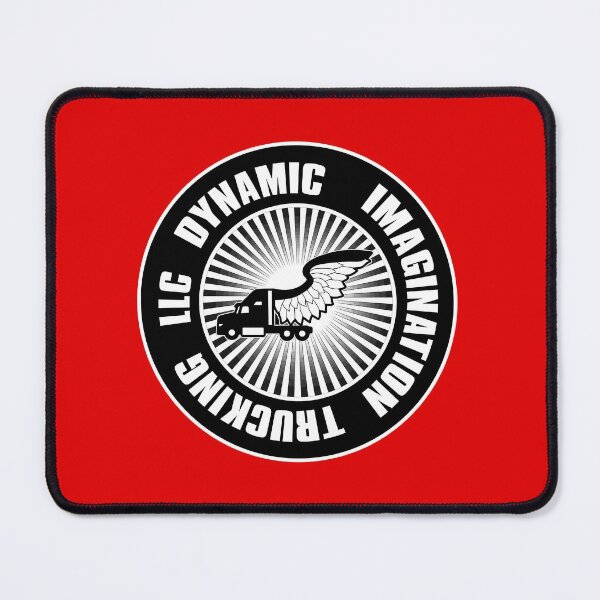 Item preview, Dynamic Imagination Trucking LLC (Red Edition) designed and sold by johnspainart.