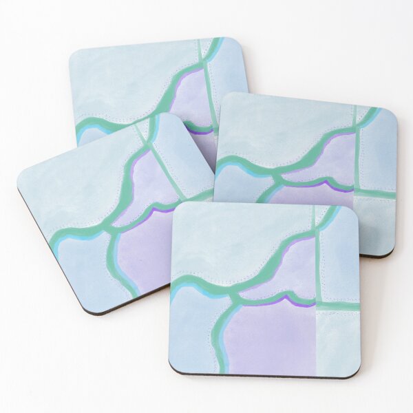 Item preview, Mermaid color patchwork design  designed and sold by system51.