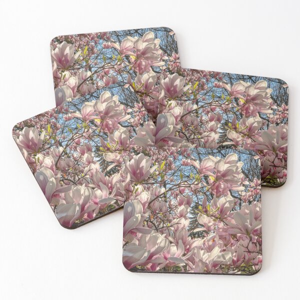 Item preview, A cluster of Pink Magnolia Blossoms designed and sold by wildvalecreate.