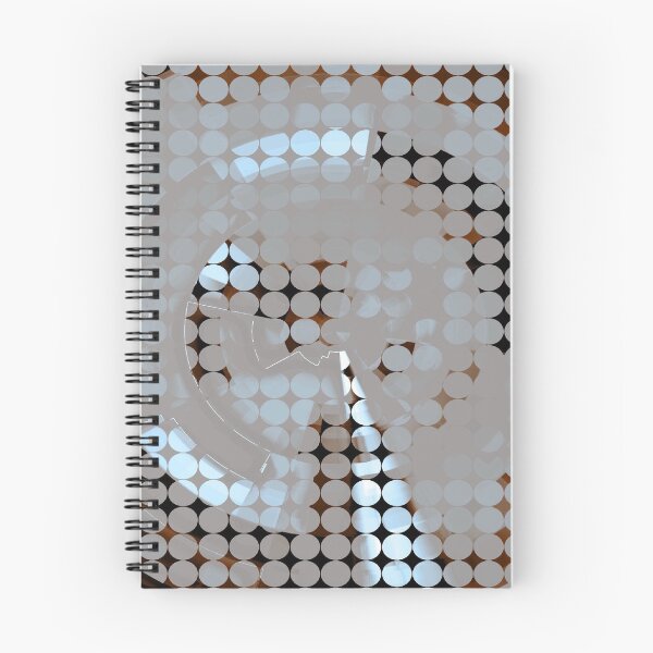 Item preview, graphic design geometric circle pattern abstract background in brown blue designed and sold by Mrvell.