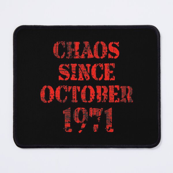 Item preview, 50 birthday Chaos since october 1971 designed and sold by Dubbra.