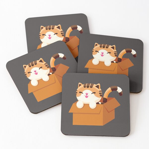 Item preview, Smile Calico Cat In the Box designed and sold by DAFIN.