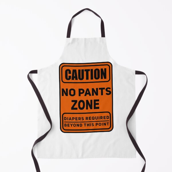 Item preview, No Pants Zone - Orange designed and sold by DF3.