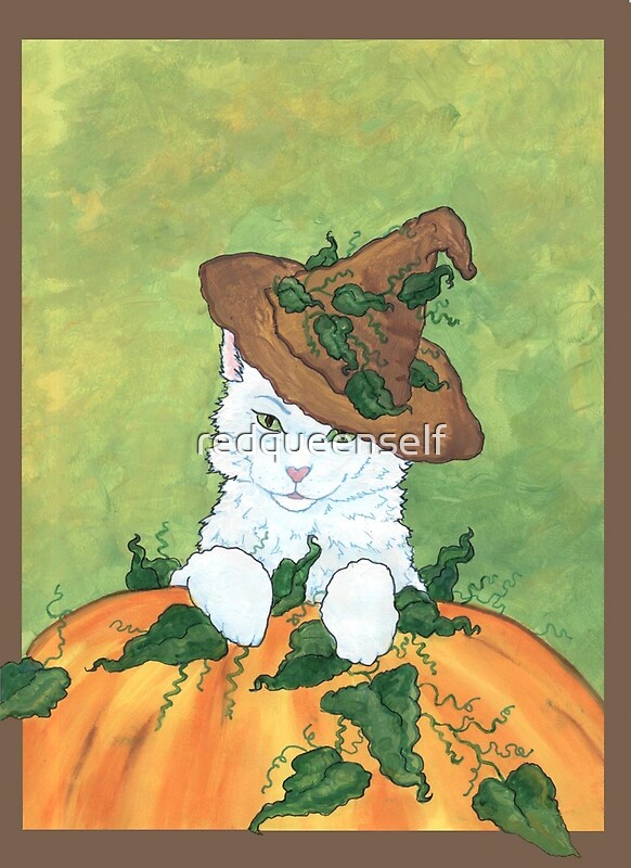 Pumpkin Cat by Anne Mortimer