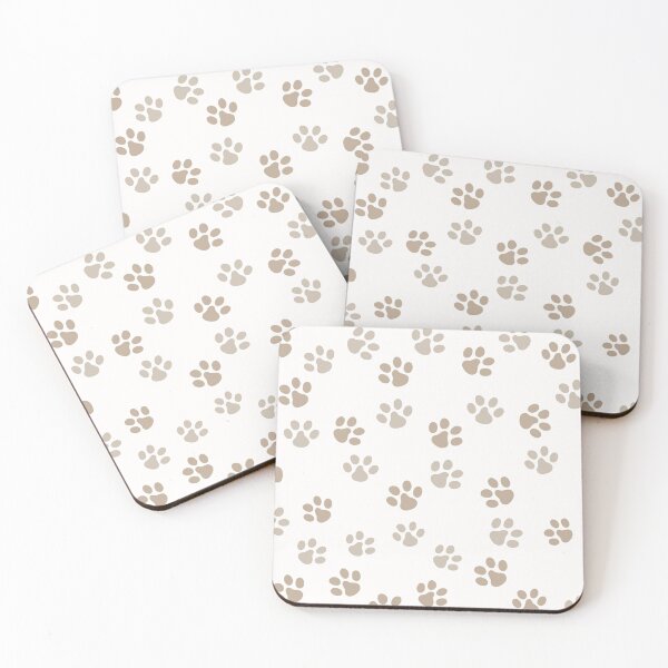 Item preview, Dog Puppy Paw Print Pattern designed and sold by WearWolfDesigns.