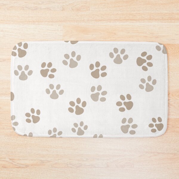 Item preview, Dog Puppy Paw Print Pattern designed and sold by WearWolfDesigns.