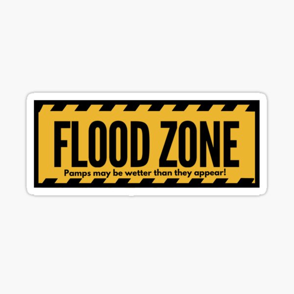 Flood Zone Sticker