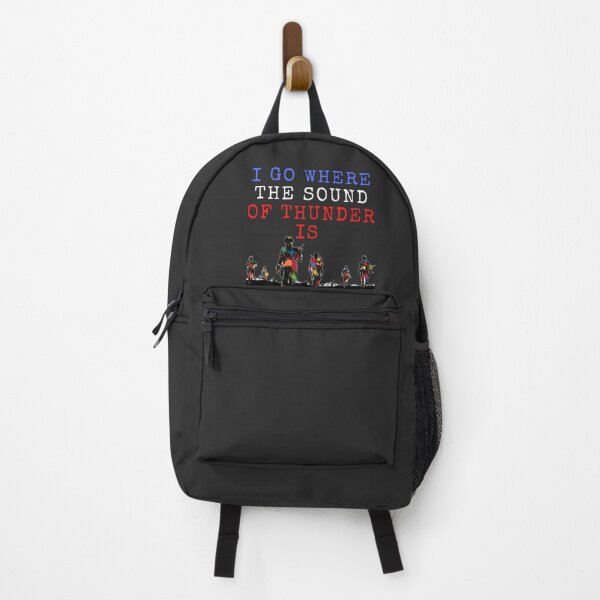 Item preview, I Go Where The Sound Of Thunder Is, Honoring all who served, 11 November, Best Idea, veterans day designed and sold by Dogpleasworld.