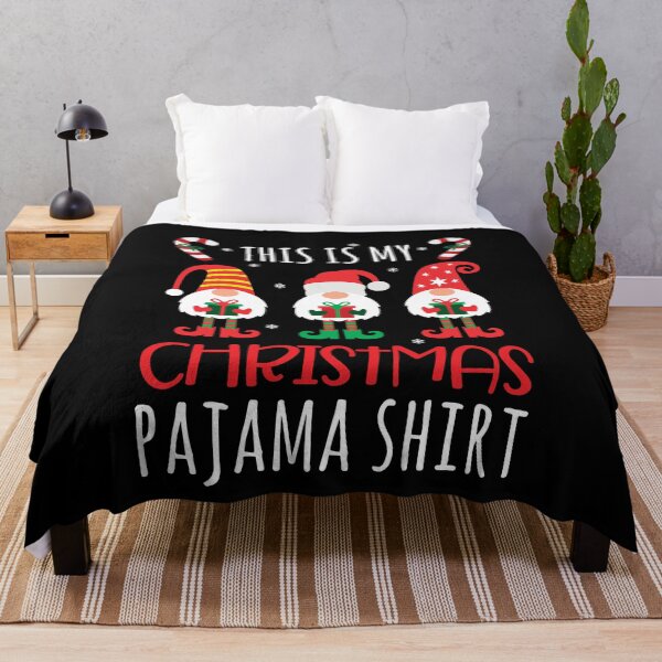 Item preview, Gnomes Gifts This is My Christmas Pajama Shirt Santa Hat Funny Holiday designed and sold by clothesy7.