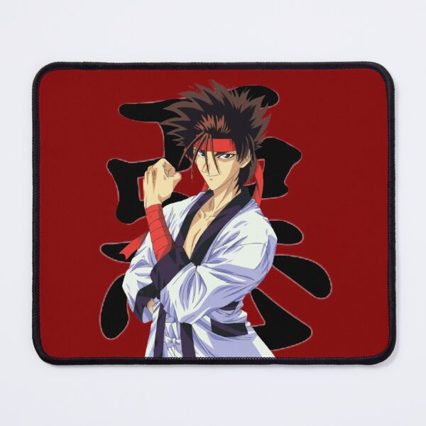 Item preview, Sanosuke from Rurouni Kenshin (Red Background) - ORIGINAL by SillyFun.redbubble.com designed and sold by SillyFun.
