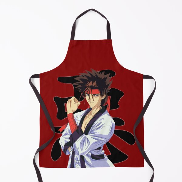 Item preview, Sanosuke from Rurouni Kenshin (Red Background) - ORIGINAL by SillyFun.redbubble.com designed and sold by SillyFun.
