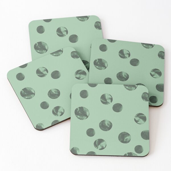 Item preview, Dots pattern, light green and green designed and sold by Nadezda Kravcenko.