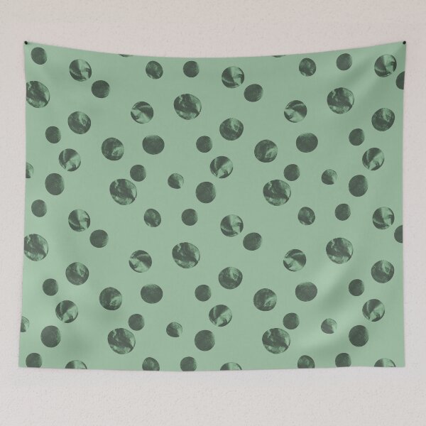 Item preview, Dots pattern, light green and green designed and sold by Nadezda Kravcenko.