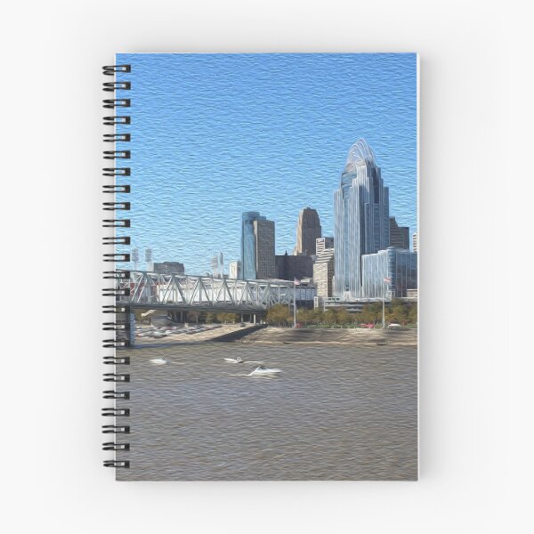 Artikelvorschau, Cincinnati-Skyline entworfen und verkauft von Andrew Haley.