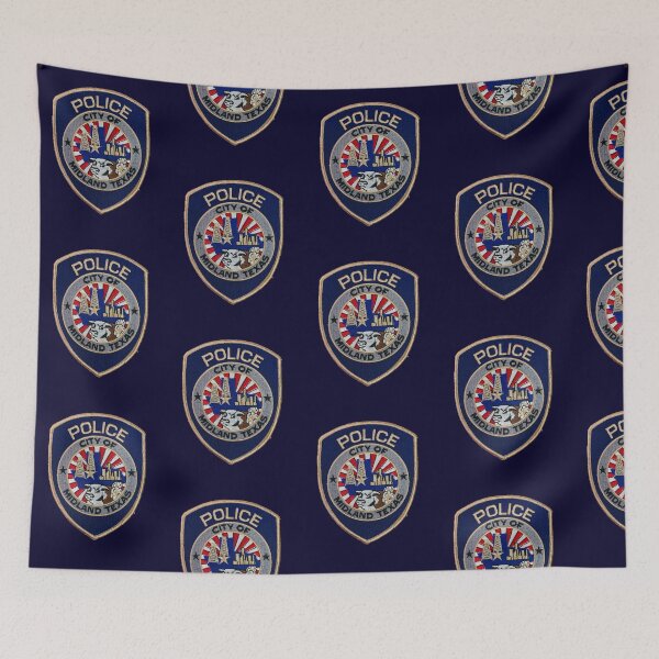 Item preview, Midland Texas Police designed and sold by Lawrence Baird.