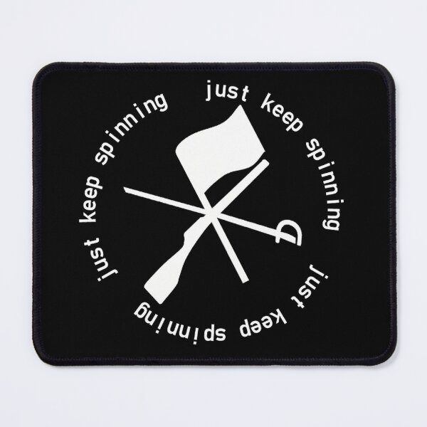Item preview, Just Keep Spinning- color guard (white) designed and sold by aaronburr1sir.