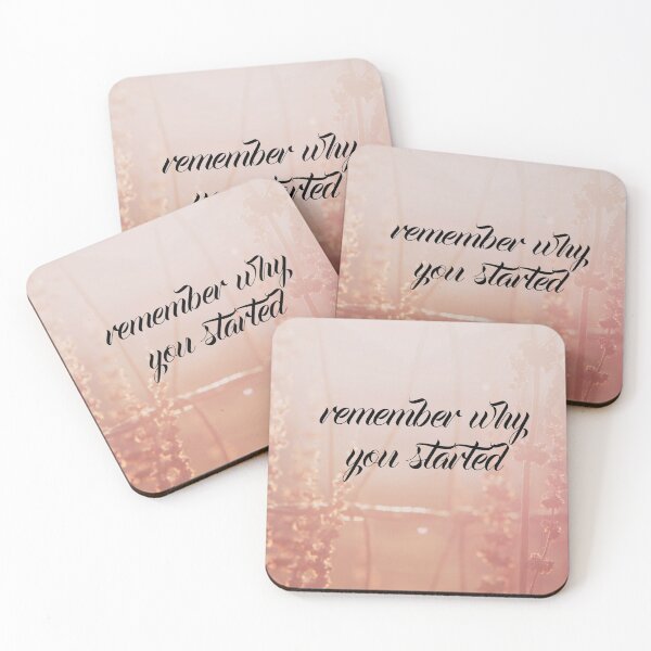 Item preview, Remember why you started  designed and sold by MotivationalHub.
