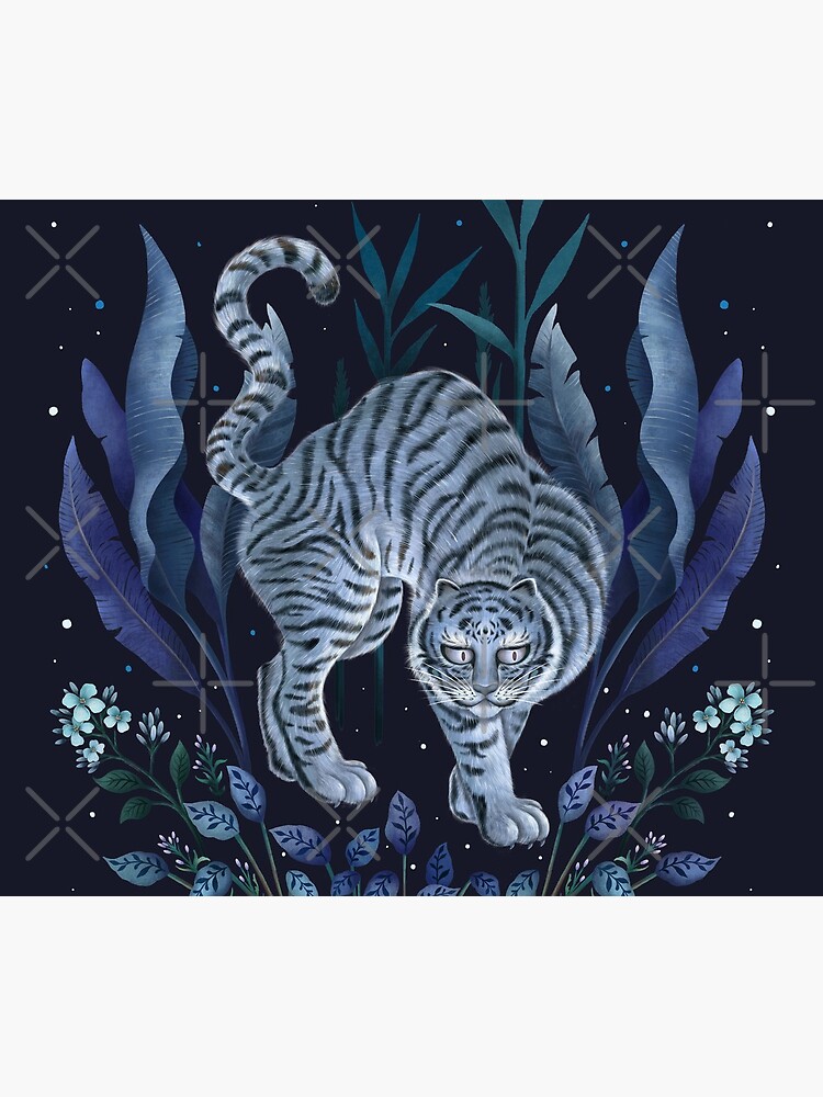Year of the Tiger - Blue Night by episodicDrawing