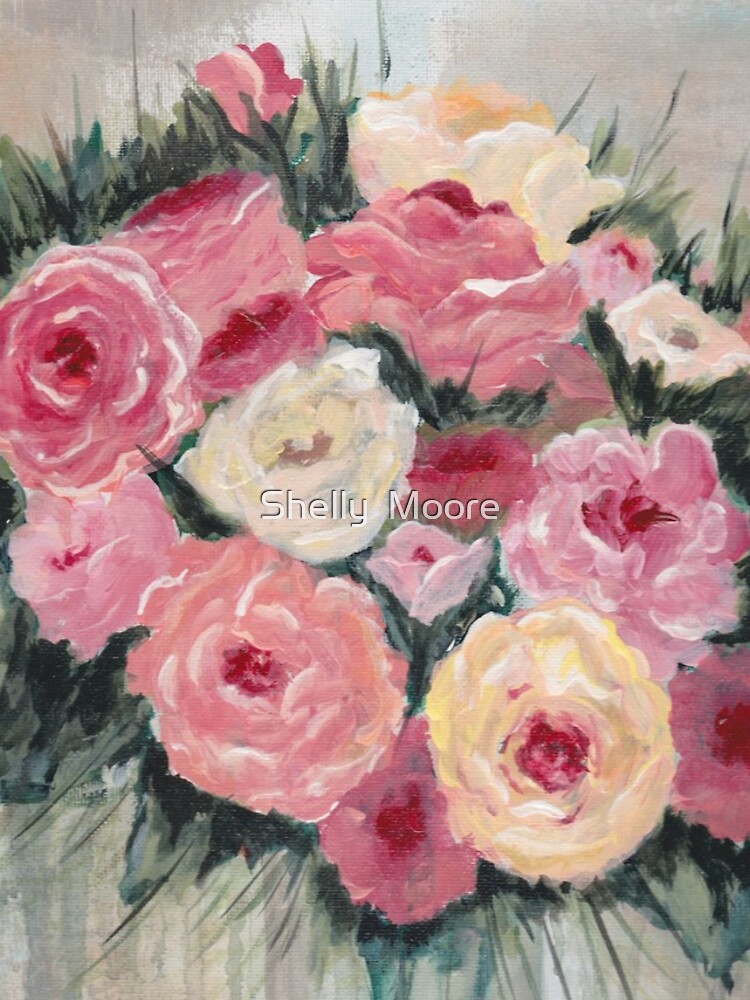 Thumbnail 4 of 4, iPhone Case, Salmon Roses designed and sold by ShellBell15.