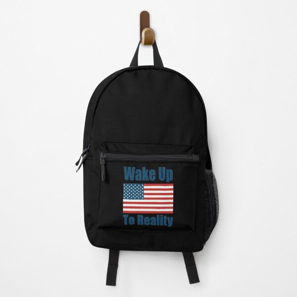 Item preview, Wake Up To Reality American Flag Design Pro Anti Republican Democrat designed and sold by Jason Gilbert.