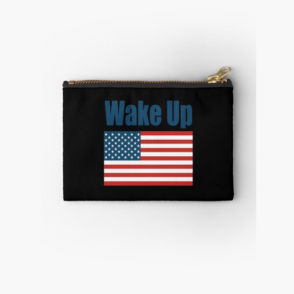 Item preview, Wake Up To Reality American Flag Design Pro Anti Republican Democrat designed and sold by Jason Gilbert.