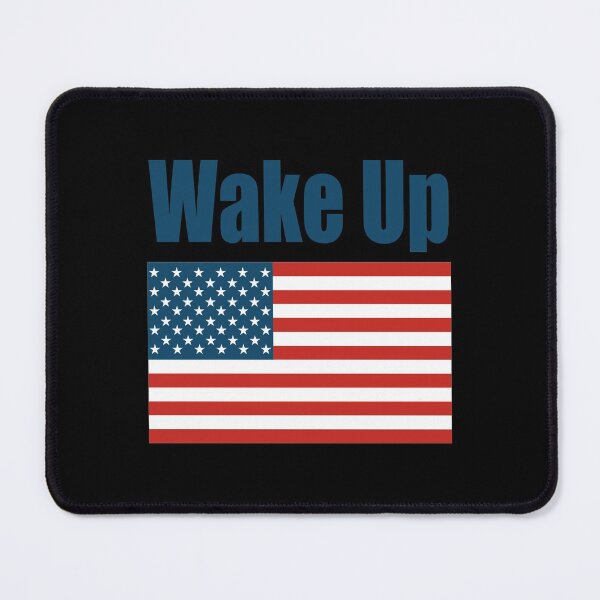 Item preview, Wake Up To Reality American Flag Design Pro Anti Republican Democrat designed and sold by Jason Gilbert.