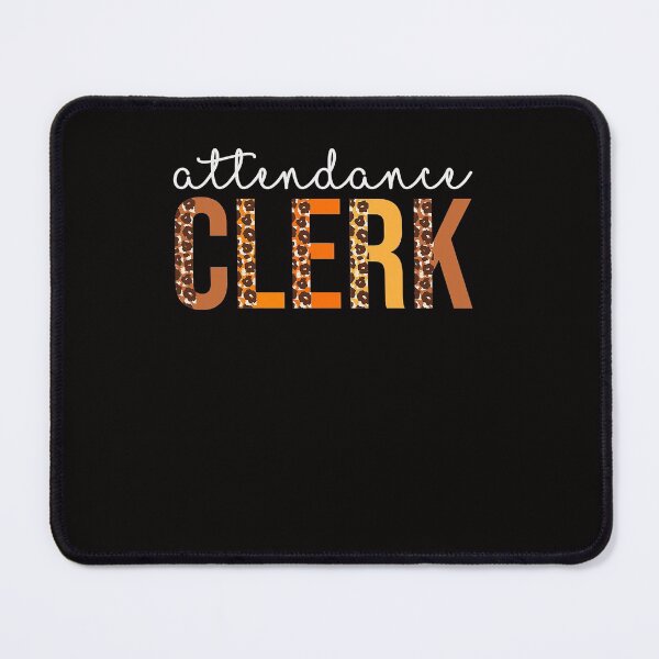 Item preview, Attendance Clerk leopard Fall Autumn Lovers Thanksgiving designed and sold by JasonAOrra.