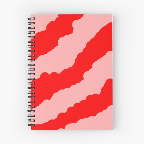 Item preview, Red and Pink Tie Dye Cloud Stripes Non-Repeating Pattern designed and sold by Nicolette Olivier.